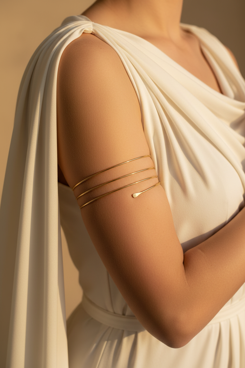 Three Ring Arm Bracelet