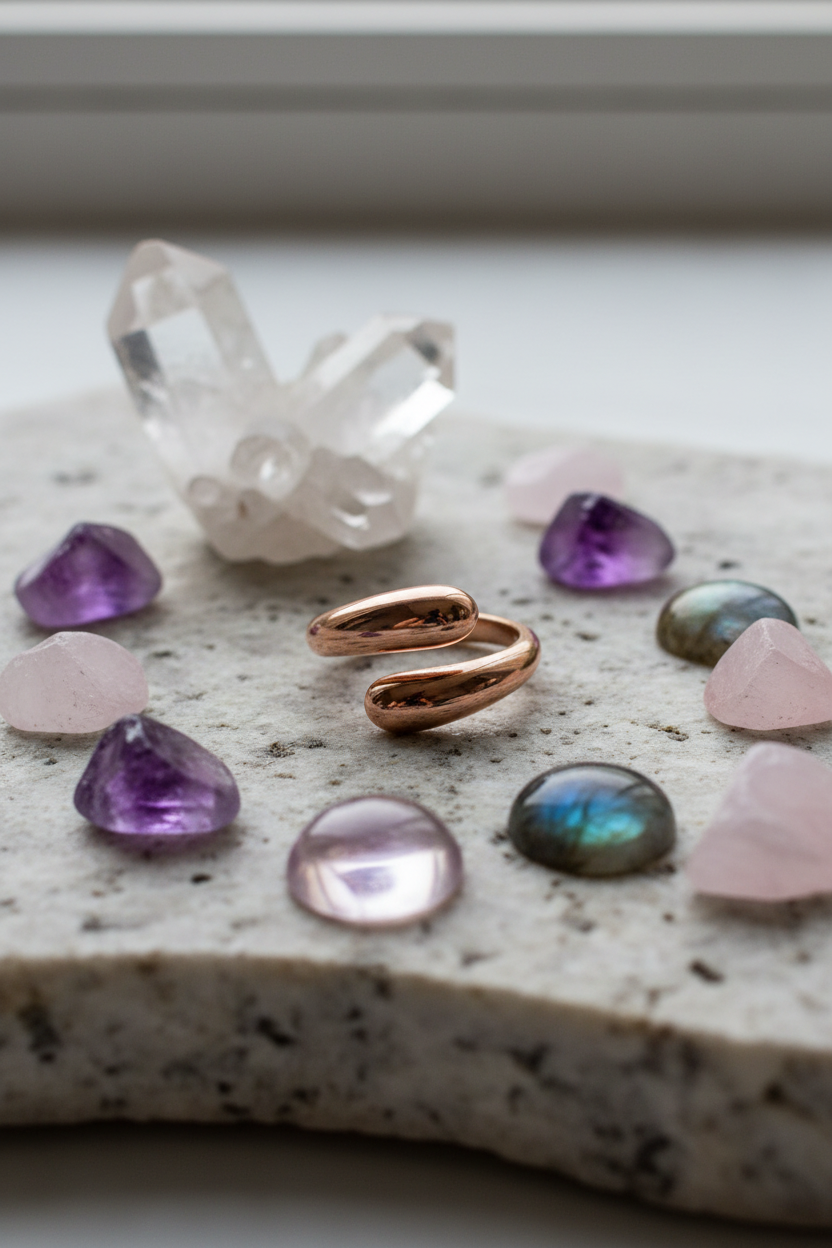 Stylish Solid Color Ring