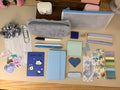 Soft Blue Stationary Set