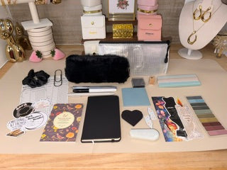 Organic Black Stationary Set