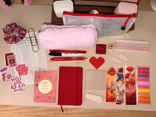 Red Hot Stationary Set
